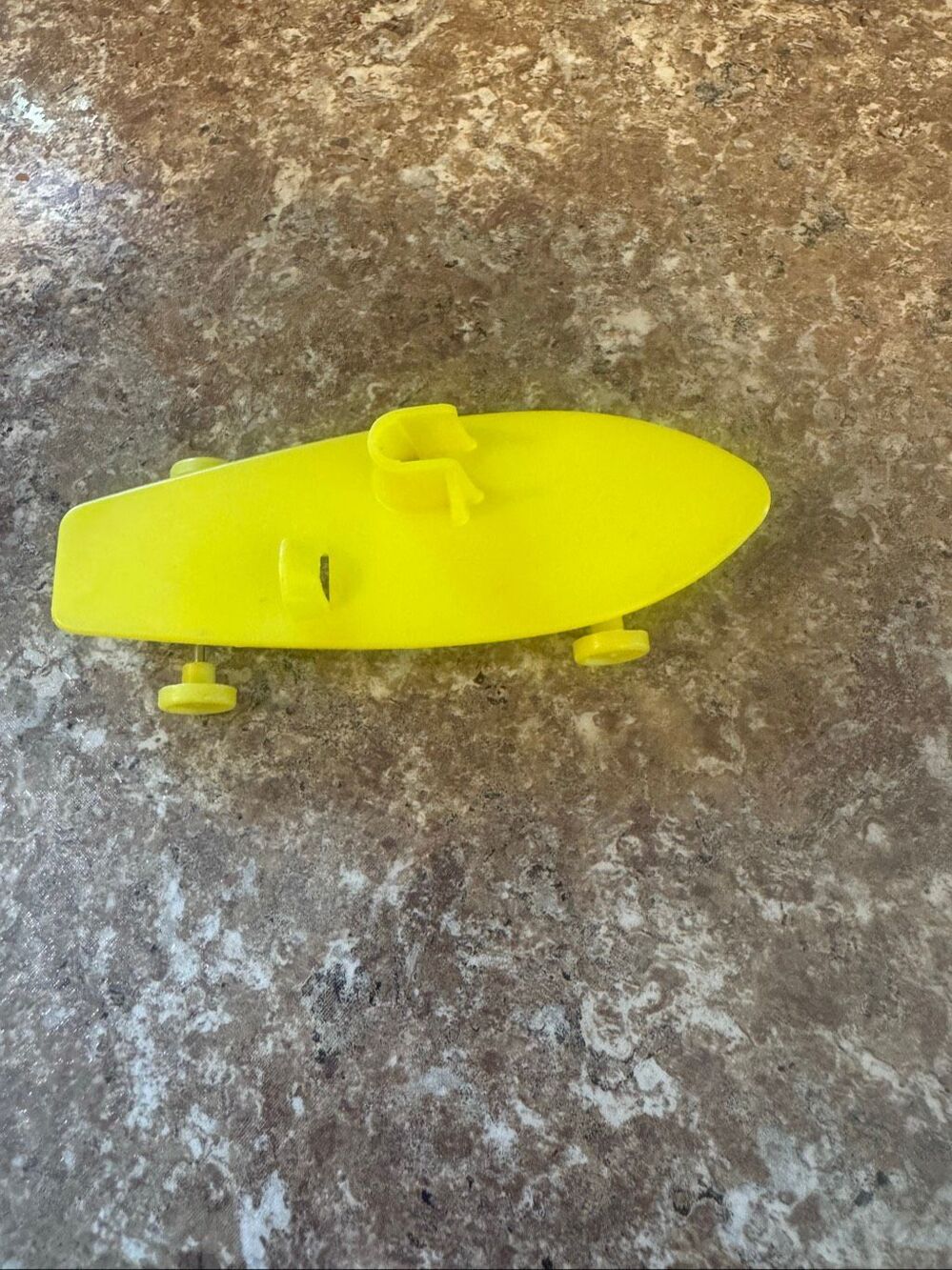 Vintage 1971 Mattel Living Fluff Doll Yellow Skateboard #1143 Skipper Friend
